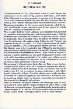 Requiem K 626 von Wolfgang Amadeus Mozart 