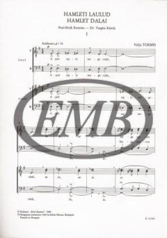 Hamlet dalai (Veljo Tormis) 