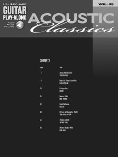 Guitar Play-Along Vol. 33: Acoustic Classics 