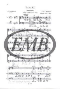 Choruses For Male Voices (Franz Liszt) 