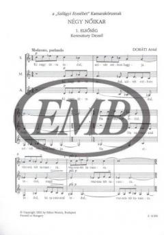 Four Female Choruses (Antal Dorati) 