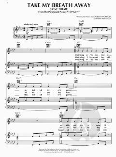 Take My Breath Away from Top Gun 