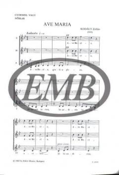 Ave Maria (Zoltan Kodaly) 