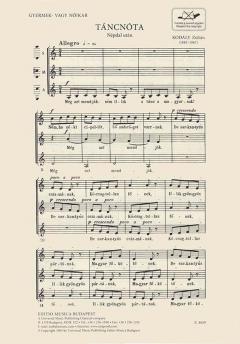 Dancing Song (Zoltan Kodaly) 