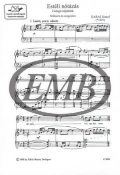 Estéli nótázás (Jozsef Karai) 