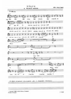 Canon To The Rising Sun (Laszlo Sary) 