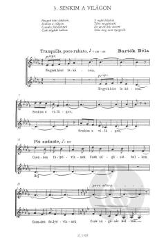 Chorwerke von Bela Bartok (Bela Bartók) 