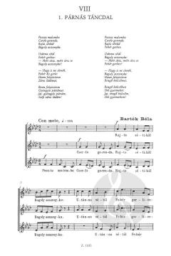 Chorwerke von Bela Bartok (Bela Bartók) 