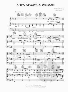 She's Always a Woman von Billy Joel 