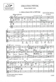 Csili-csali nóták (Miklos Kocsar) 