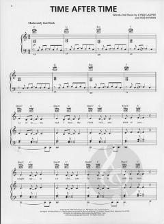 Time After Time von Lauper 