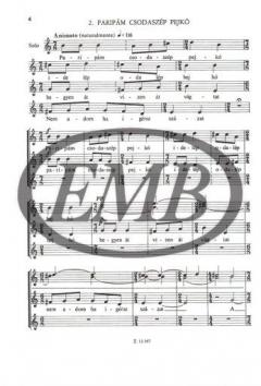 Five Children's Choruses (Öt gyermekkar) (Attila Remenyi) 