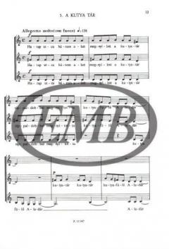 Five Children's Choruses (Öt gyermekkar) (Attila Remenyi) 