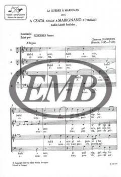 La guerre Ó Marignan 1515 (Clement Jannequin) 