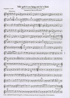 Mir gehn no lang net ins Bett 