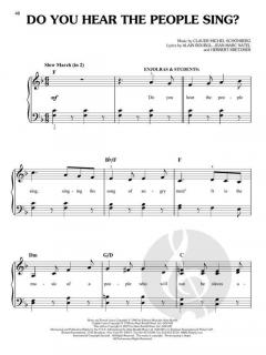 Les Miserables (Easy Piano) von Claude-Michel Schönberg 