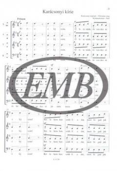 Musica Sacra für gemischten Chor I/1 (Lajos Bardos) 