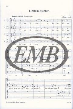 Musica Sacra For mixed voices I/3 (Lajos Bardos) 