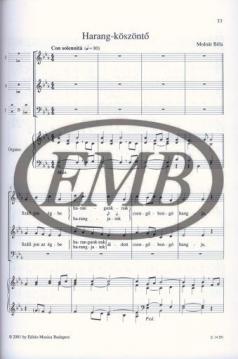 Musica Sacra For mixed voices I/3 (Lajos Bardos) 