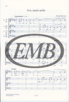 Musica Sacra For mixed voices I/5 (Lajos Bardos) 