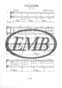 Biciniums 1 von Erzsebet Szonyi 