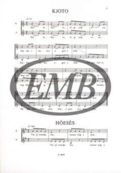 Biciniums 1 von Erzsebet Szonyi 