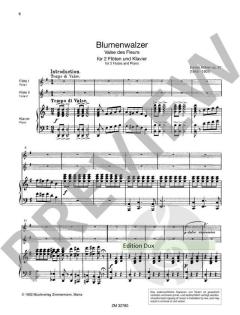 Blumenwalzer op. 87 von Ernesto Köhler 