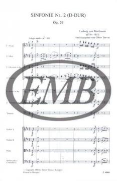 Symphony No. 2 in D major von Ludwig van Beethoven 