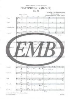 Symphony No. 4 in B-flat major von Ludwig van Beethoven 