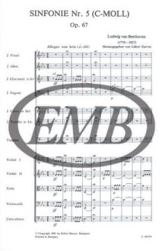 Symphony No. 5 in C minor von Ludwig van Beethoven 