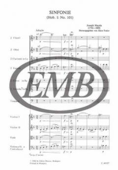 Symphony No. 101 in D Major von Joseph Haydn 