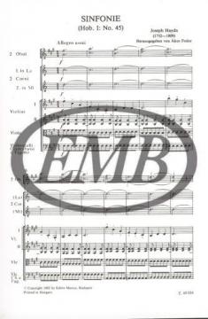 Symphony No. 45 in F-sharp Minor von Joseph Haydn 