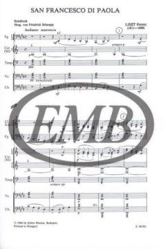 Légendes von Franz Liszt 