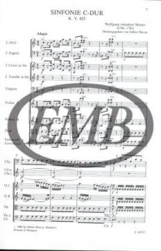 Symphony in C major, K 425 von Wolfgang Amadeus Mozart 