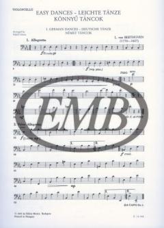 Easy dances von Ludwig van Beethoven 