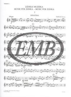 Music for Zanka von Ferenc Farkas 