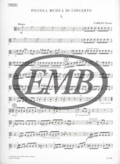 Piccola musica di concerto von Ferenc Farkas 