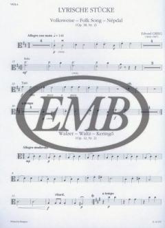 Lyrische Stücke von Edvard Grieg 