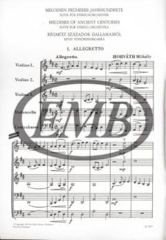 Melodies from Ancient Times von Horvath Mihaly 