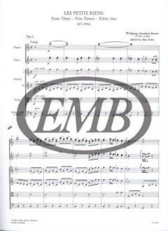 Les petits riens von Wolfgang Amadeus Mozart 