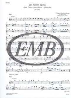 Les petits riens von Wolfgang Amadeus Mozart 