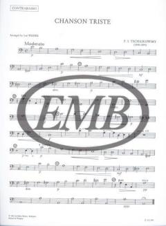 Chanson triste von Pjotr Iljitsch Tschaikowski 