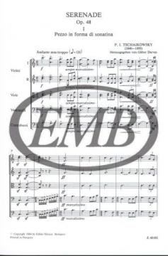 Serenade for Strings von Pjotr Iljitsch Tschaikowski 