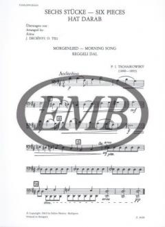 Six Pieces von Pjotr Iljitsch Tschaikowski 