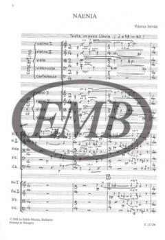 Naenia von Istvan Vantus 