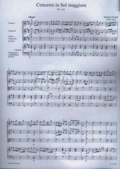 3 Concertos for String Orchestra von Antonio Vivaldi 