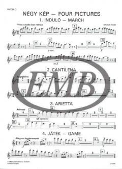 Four Pictures (Arpad Balazs) 