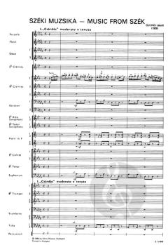 Music From Szek (Bela Bartók) 