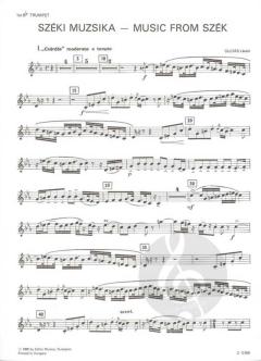 Music From Szek (Bela Bartók) 