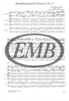 Brandenburgisches Konzert Nr. 6 BWV 1051 (J.S. Bach) 